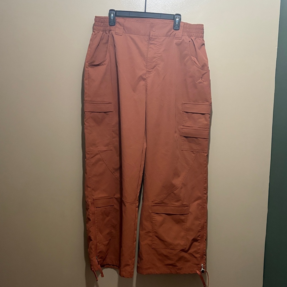 Jordan Women's Wide Leg Orange Pants